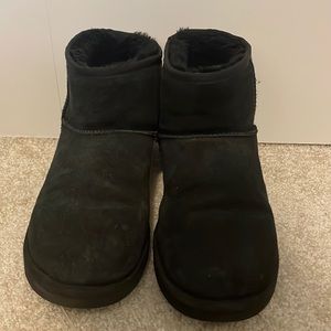 Used short black UGGs